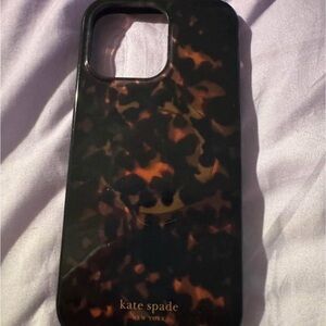 Kate Spade Brown Tortoise Phone Case